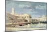 The Harbour at Algiers, 1876-Albert-Charles Lebourg-Mounted Giclee Print