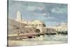 The Harbour at Algiers, 1876-Albert-Charles Lebourg-Stretched Canvas