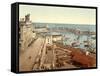 The Harbour at Algiers, Pub. C.1900-null-Framed Stretched Canvas