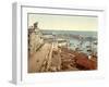 The Harbour at Algiers, Pub. C.1900-null-Framed Giclee Print