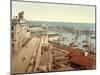 The Harbour at Algiers, Pub. C.1900-null-Mounted Giclee Print