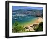 The Harbour at Bayona, Galicia, Spain, Europe-Duncan Maxwell-Framed Photographic Print