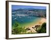 The Harbour at Bayona, Galicia, Spain, Europe-Duncan Maxwell-Framed Photographic Print