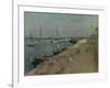 The Harbour at Cherbourg, 1871-Berthe Morisot-Framed Giclee Print