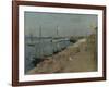 The Harbour at Cherbourg, 1871-Berthe Morisot-Framed Giclee Print