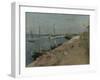 The Harbour at Cherbourg, 1871-Berthe Morisot-Framed Giclee Print