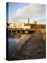 The Harbour at Dawn, St Andrews, Fife, Scotland-Mark Sunderland-Stretched Canvas