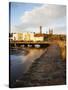 The Harbour at Dawn, St Andrews, Fife, Scotland-Mark Sunderland-Stretched Canvas