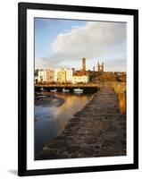 The Harbour at Dawn, St Andrews, Fife, Scotland-Mark Sunderland-Framed Photographic Print