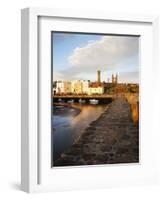 The Harbour at Dawn, St Andrews, Fife, Scotland-Mark Sunderland-Framed Photographic Print