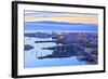 The Harbour at Dawn, Tangier, Morocco, North Africa, Africa-Neil Farrin-Framed Photographic Print