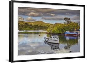 The harbour at Glengarriff, County Cork, Munster, Republic of Ireland, Europe-Nigel Hicks-Framed Photographic Print