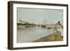 The Harbour at Lorient, 1869-Berthe Morisot-Framed Giclee Print