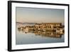 The Harbour at Lyme Regis Taken from the Cobb, Dorset, England, United Kingdom, Europe-John Woodworth-Framed Photographic Print