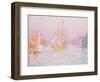 The Harbour at Marseilles-Paul Signac-Framed Giclee Print