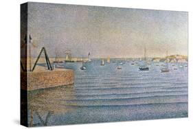 The Harbour at Portrieux, 1888-Paul Signac-Stretched Canvas