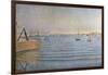 The Harbour at Portrieux, 1888-Paul Signac-Framed Giclee Print