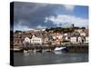 The Harbour at Scarborough, North Yorkshire, Yorkshire, England, United Kingdom, Europe-Mark Sunderland-Stretched Canvas