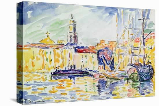 The Harbour at St. Tropez, c.1905-Paul Signac-Stretched Canvas