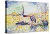 The Harbour at St. Tropez, c.1905-Paul Signac-Stretched Canvas