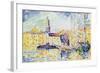 The Harbour at St. Tropez, c.1905-Paul Signac-Framed Giclee Print