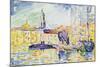 The Harbour at St. Tropez, c.1905-Paul Signac-Mounted Giclee Print
