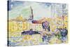 The Harbour at St. Tropez, c.1905-Paul Signac-Stretched Canvas