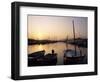 The Harbour at Sunrise, Puerto Pollensa, Mallorca (Majorca), Balearic Islands, Spain, Mediterranean-Ruth Tomlinson-Framed Photographic Print