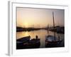 The Harbour at Sunrise, Puerto Pollensa, Mallorca (Majorca), Balearic Islands, Spain, Mediterranean-Ruth Tomlinson-Framed Photographic Print