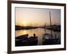 The Harbour at Sunrise, Puerto Pollensa, Mallorca (Majorca), Balearic Islands, Spain, Mediterranean-Ruth Tomlinson-Framed Photographic Print