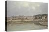 The Harbour at Trouville, 1884-Eugene Louis Boudin-Stretched Canvas