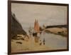 The Harbour at Trouville-Claude Monet-Framed Giclee Print