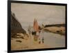The Harbour at Trouville-Claude Monet-Framed Giclee Print