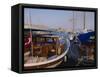 The Harbour, Bodrum, Anatolia, Turkey-J Lightfoot-Framed Stretched Canvas