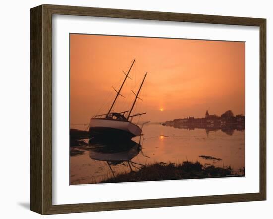 The Harbour, Bosham, Chichester, West Sussex, England, UK-Roy Rainford-Framed Photographic Print