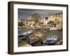 The Harbour, Centauri Port, Corsica, France-Michael Busselle-Framed Photographic Print