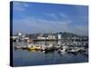 The Harbour, Cherbourg, Normandy, France-Ruth Tomlinson-Stretched Canvas