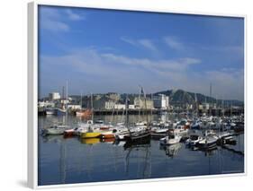 The Harbour, Cherbourg, Normandy, France-Ruth Tomlinson-Framed Photographic Print