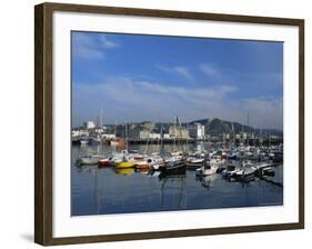 The Harbour, Cherbourg, Normandy, France-Ruth Tomlinson-Framed Photographic Print