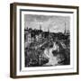 The Harbour, Copenhagen, Denmark-null-Framed Giclee Print