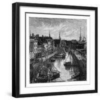 The Harbour, Copenhagen, Denmark-null-Framed Giclee Print