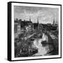 The Harbour, Copenhagen, Denmark-null-Framed Stretched Canvas