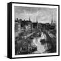 The Harbour, Copenhagen, Denmark-null-Framed Stretched Canvas