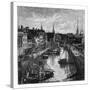 The Harbour, Copenhagen, Denmark-null-Stretched Canvas