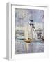 The Harbour, Deauville, Normandy, 1912-Paul Cesar Helleu-Framed Giclee Print