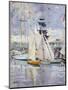 The Harbour, Deauville, Normandy, 1912-Paul Cesar Helleu-Mounted Premium Giclee Print