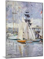 The Harbour, Deauville, Normandy, 1912-Paul Cesar Helleu-Mounted Giclee Print