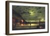 The Harbour Flare, 1879-John Atkinson Grimshaw-Framed Giclee Print