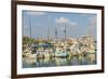 The harbour in Paphos, Cyprus-Chris Mouyiaris-Framed Photographic Print