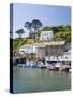The Harbour in Polperro in Cornwall, England, United Kingdom, Europe-David Clapp-Stretched Canvas